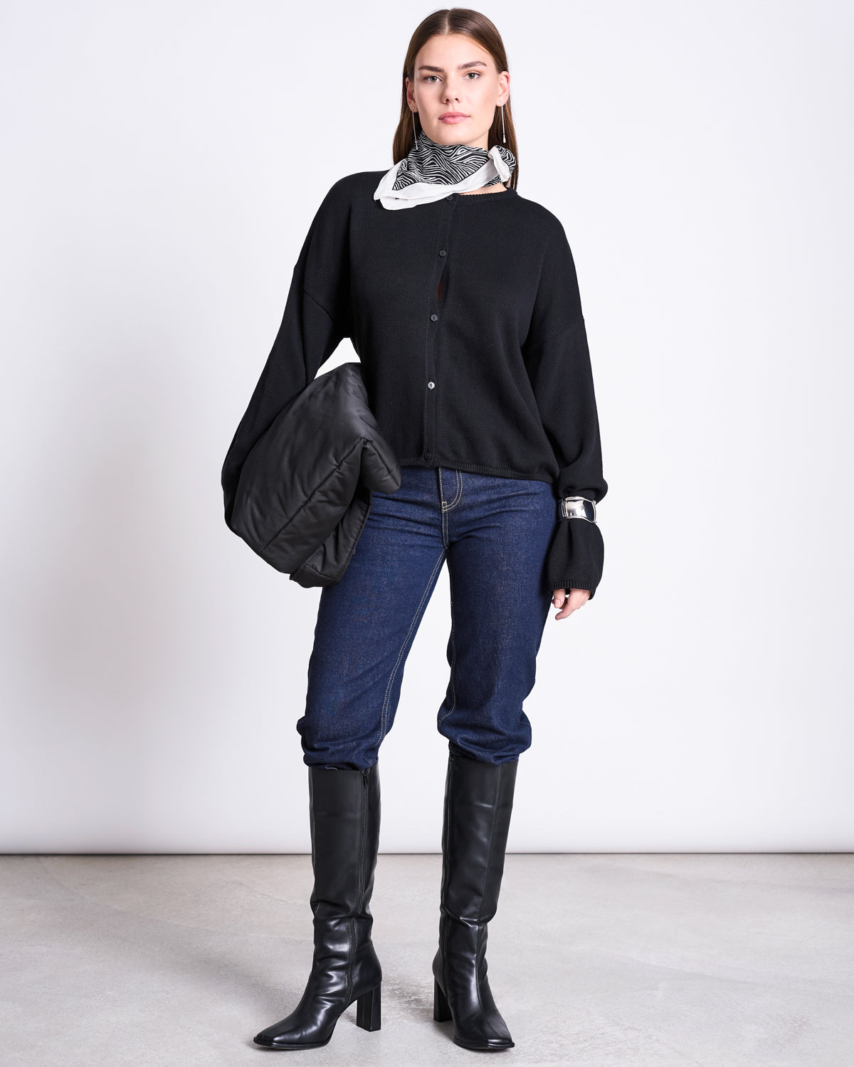 LIGHT CARDIGAN ASAS BLACK GOTS T-shirt jan-n-june 4