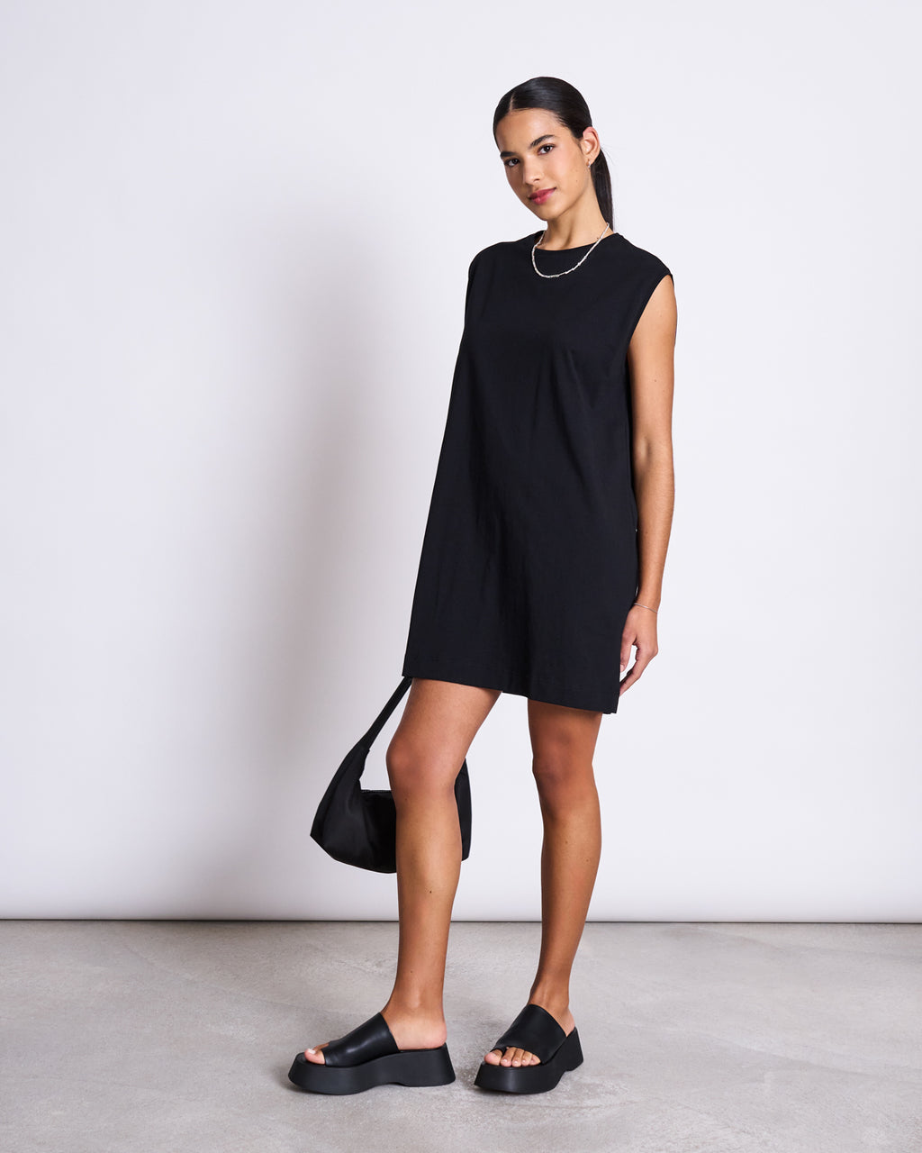 MINI DRESS NANITI BLACK Dresses jan-n-june 2