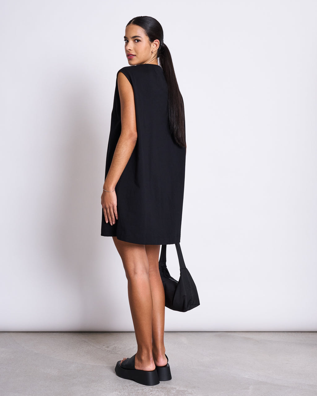 MINI DRESS NANITI BLACK Dresses jan-n-june 4