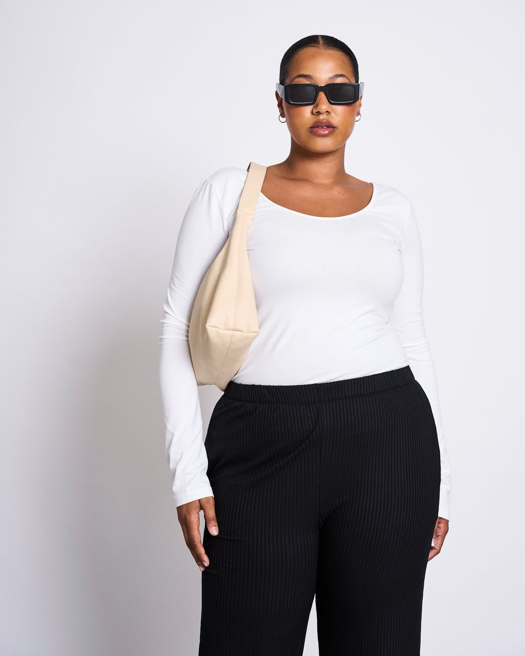 BALLERINA LONGSLEEVE LEON WHITE GOTS Longsleeve jan-n-june 5