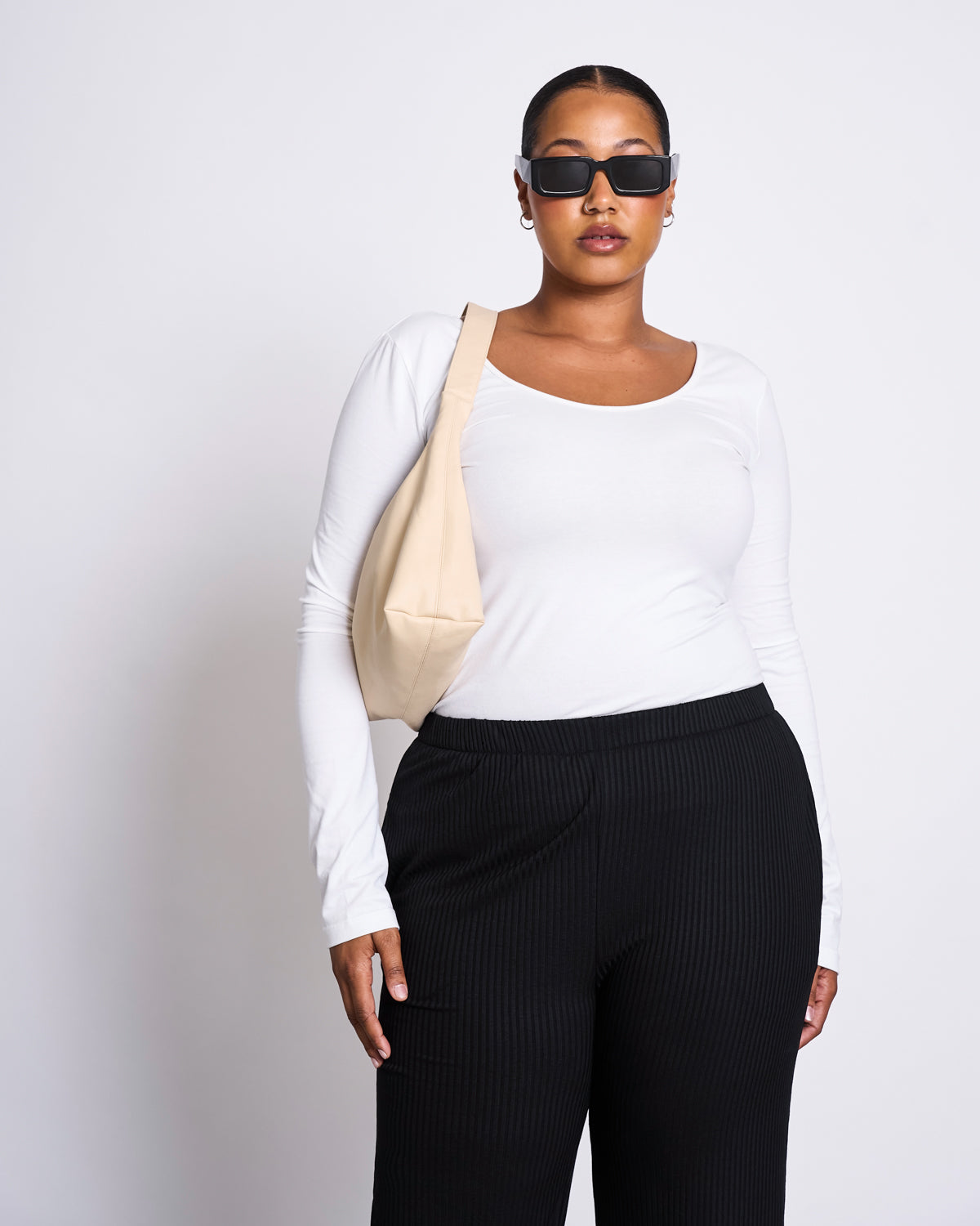 BALLERINA LONGSLEEVE LEON WHITE GOTS Longsleeve jan-n-june 5