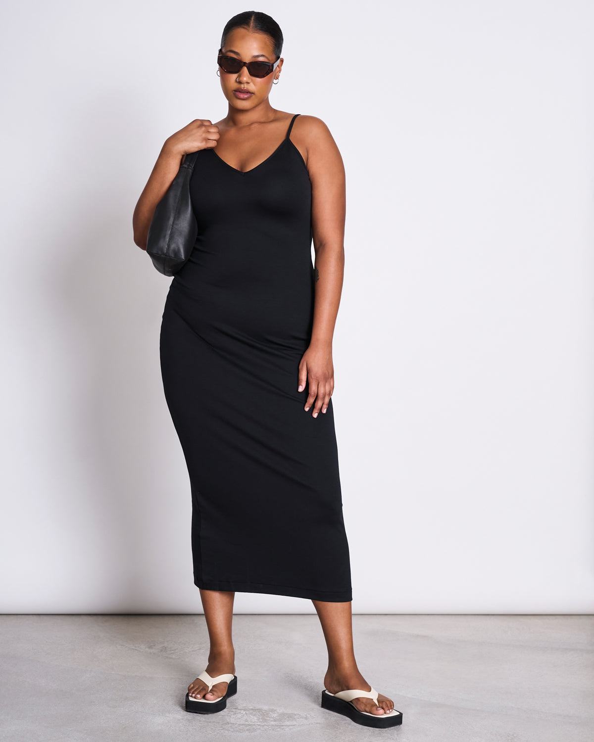 MIDI DRESS MELVAIG BLACK dress jan-n-june 3