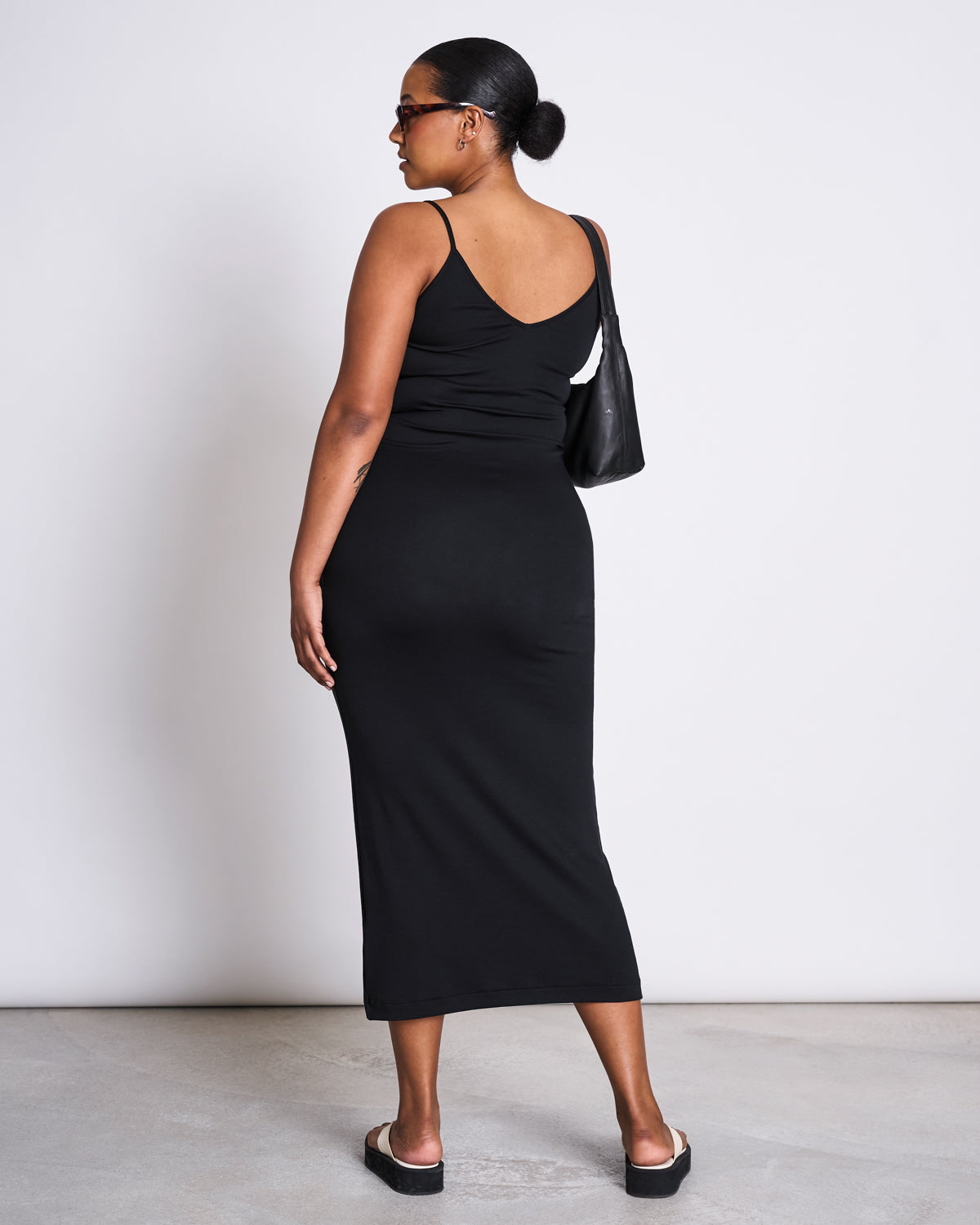 MIDI DRESS MELVAIG BLACK dress jan-n-june 4