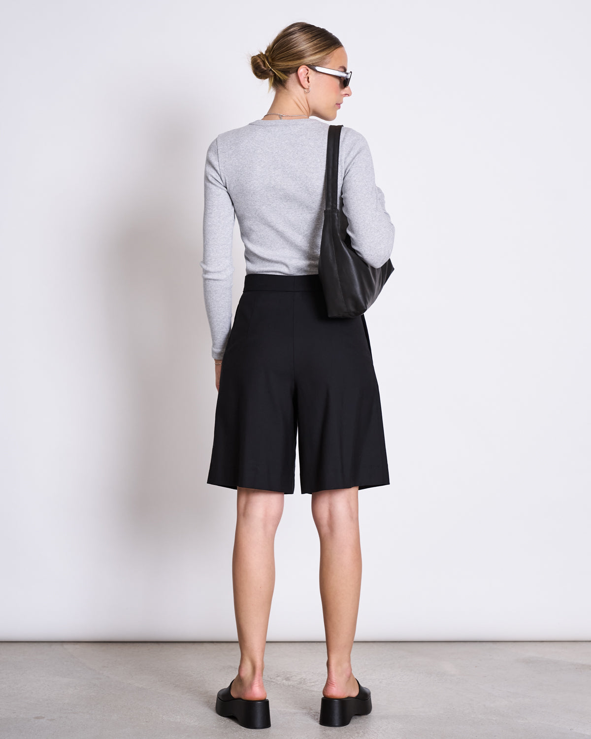 RIB LONGSLEEVE MURI LIGHT GREY GOTS Longsleeve jan-n-june 6