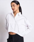 DRAWSTRING SHIRT ISTED WHITE Blouses jan-n-june 1