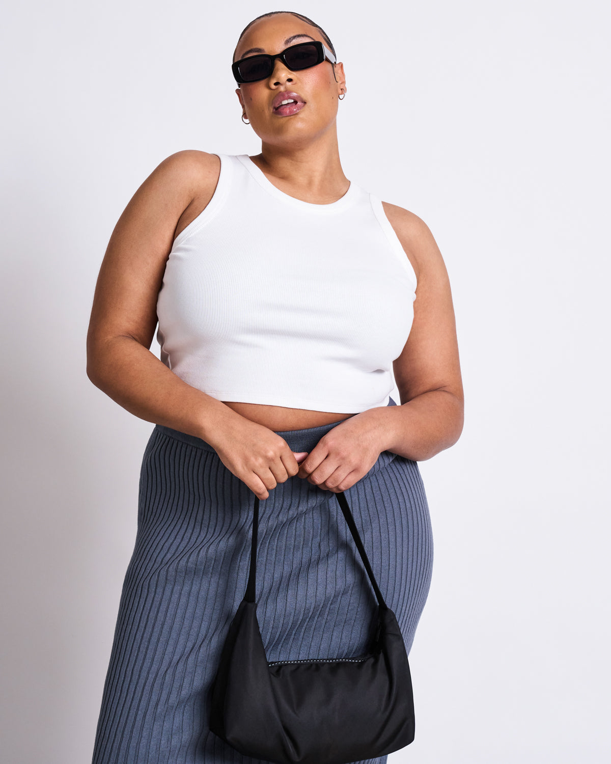 MIDI KNIT SKIRT EBBA TURBULENCE GOTS Skirts jan-n-june 4