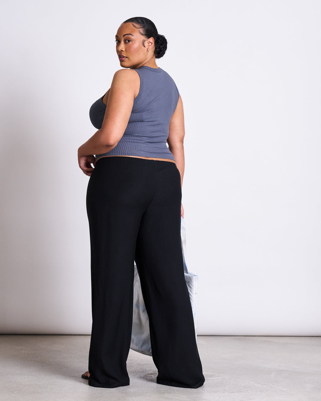 TENCEL™ LYOCELL RIB TANK TOP PORTO TURBULENCE Tops jan-n-june 6