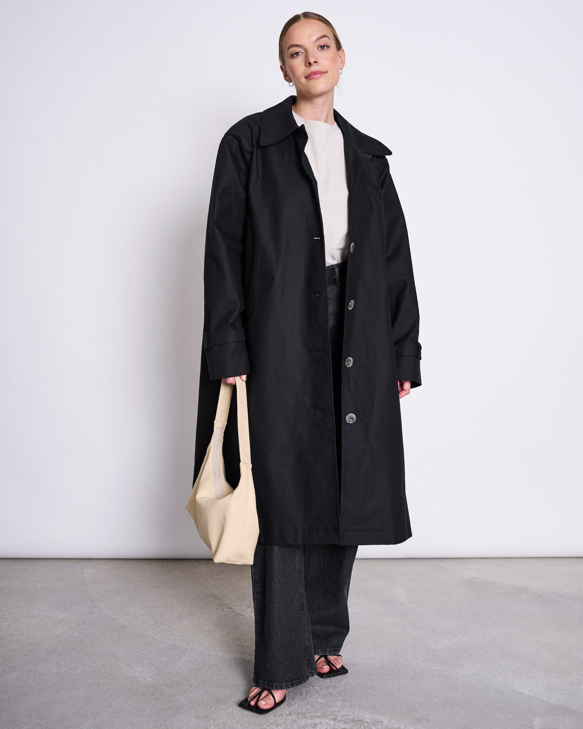 COAT TAGUS BLACK Coat jan-n-june 2