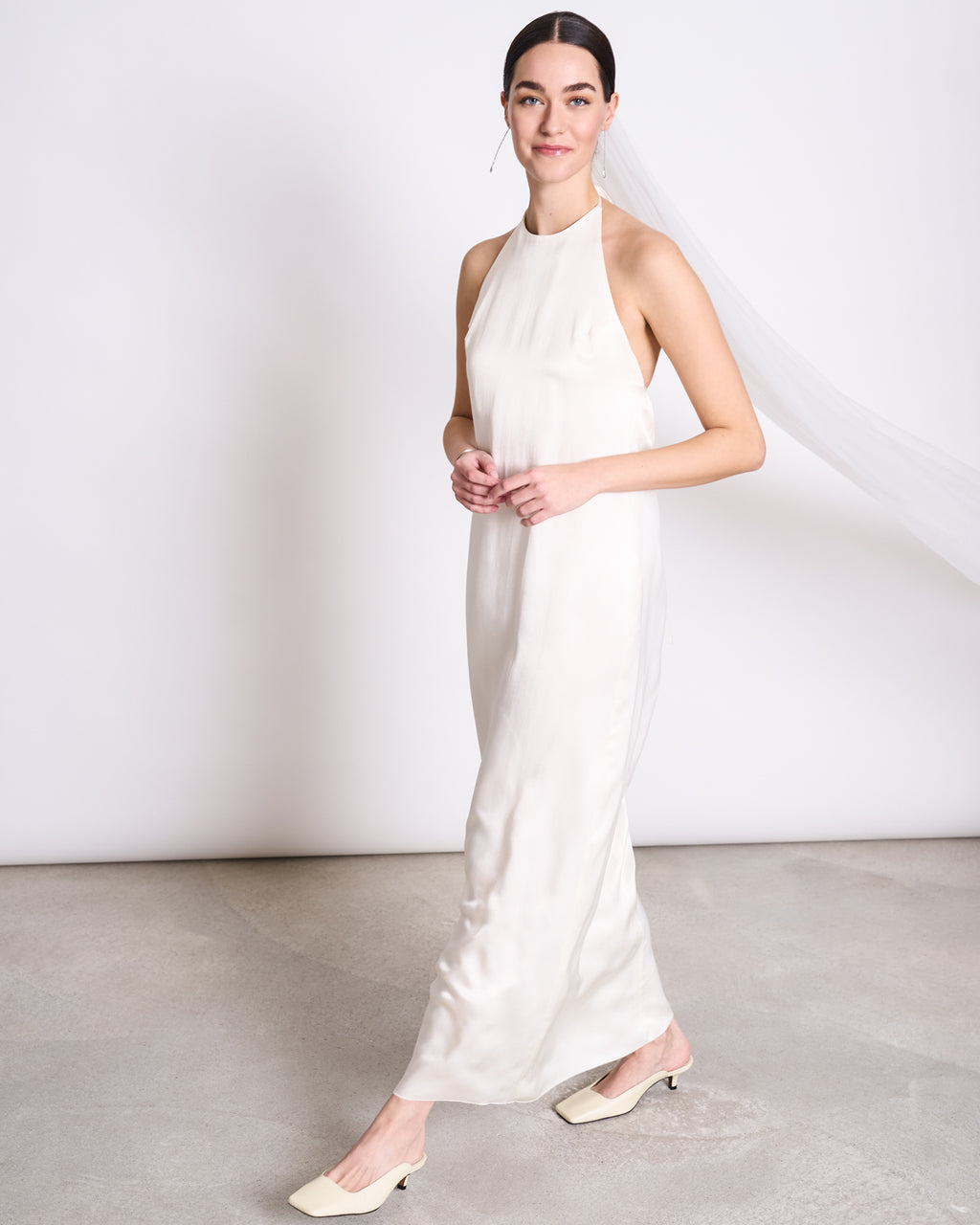 NECKHOLDER SLIPDRESS SICAYA OFFWHITE Skirt jan-n-june 3