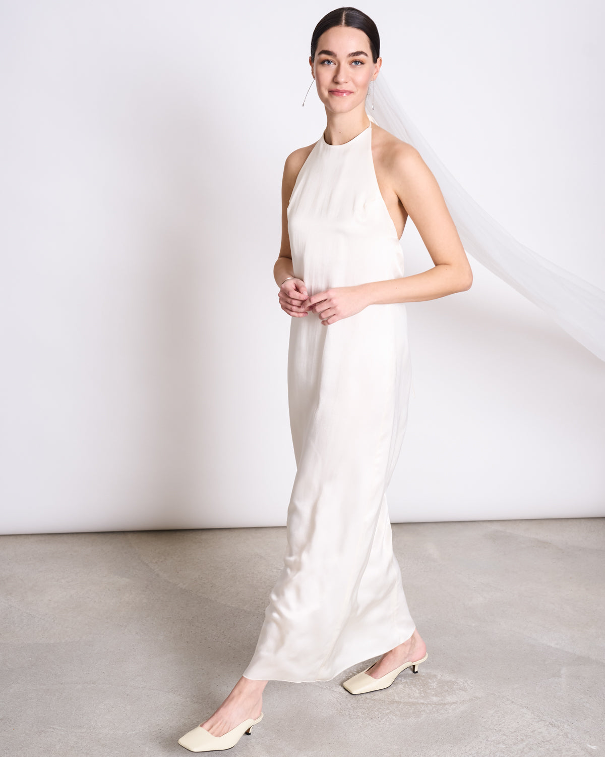 NECKHOLDER SLIPDRESS SICAYA OFFWHITE Skirt jan-n-june 3