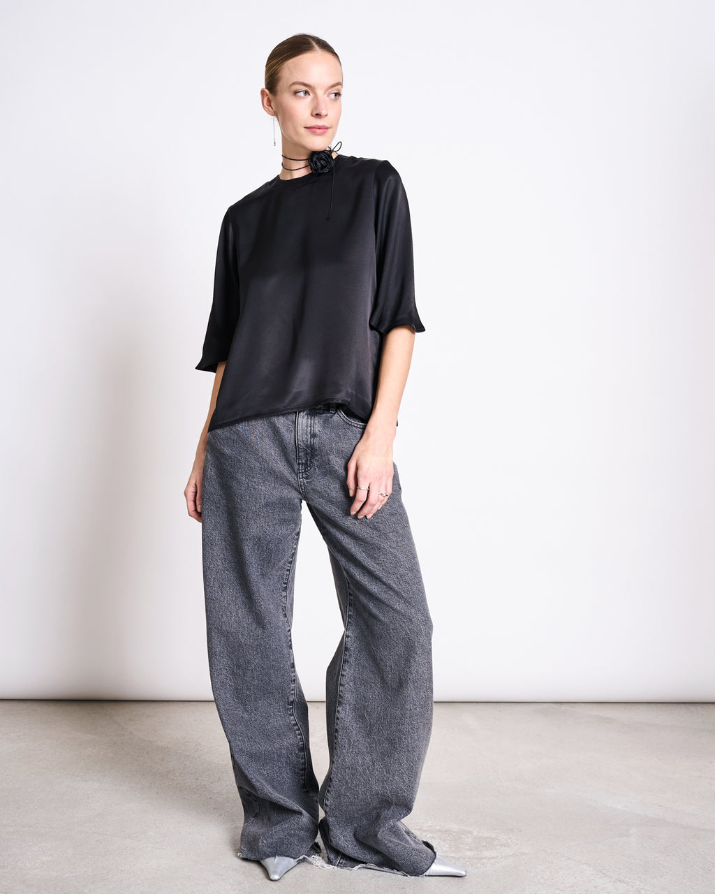 SILKY SHIRT NAMORA BLACK T-shirt jan-n-june 1