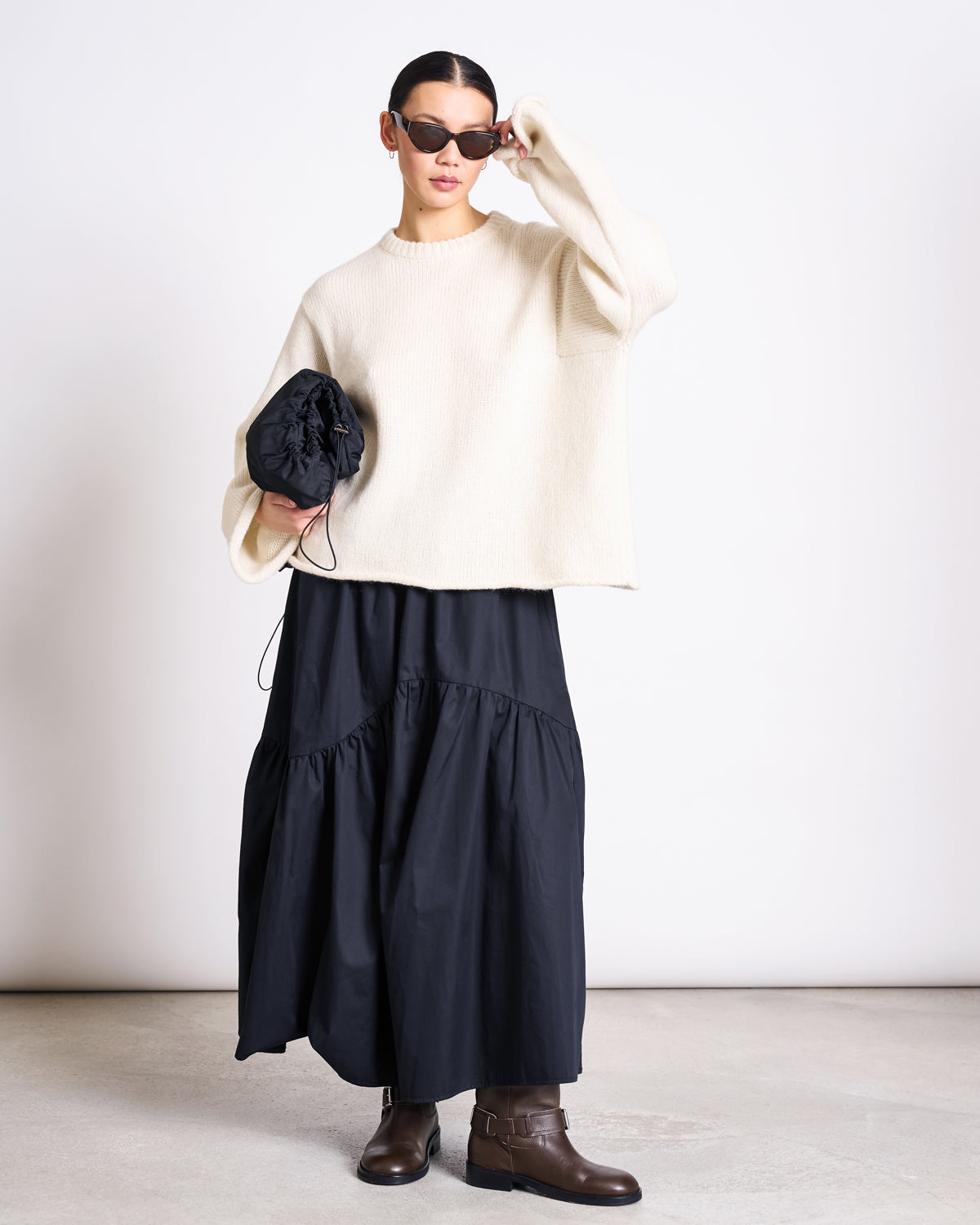 OVERSIZED ALPACA MIX JUMPER WOOLY SONA OFFWHITE Jumper jan-n-june 1