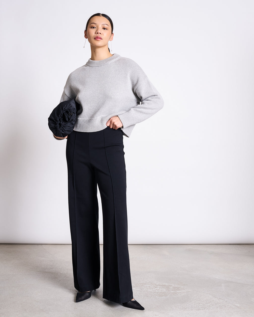 WIDE PANTS LAREDO BLACK GOTS Pants jan-n-june 3