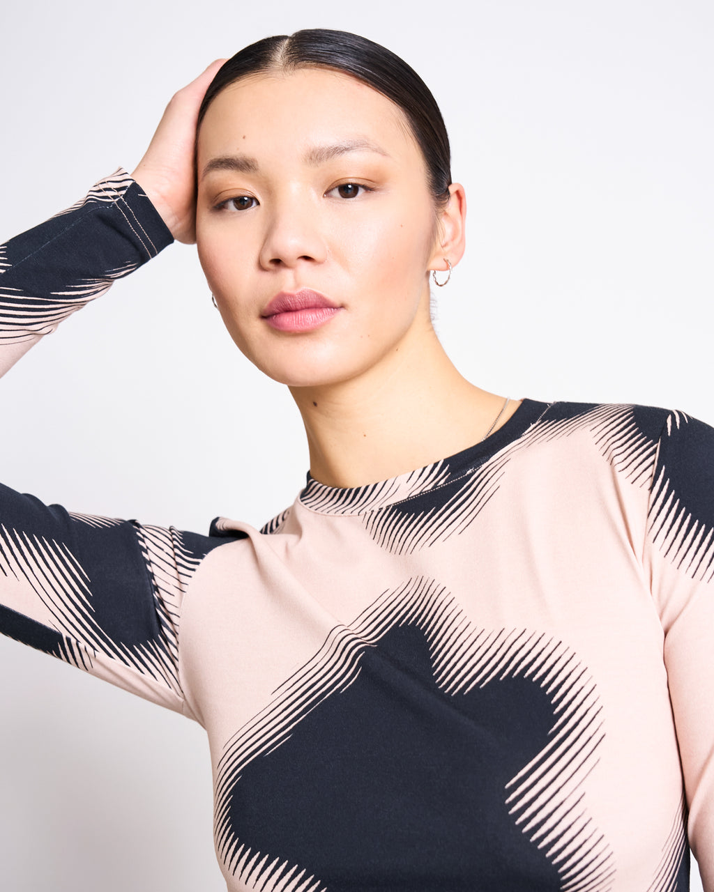 LONGSLEEVE BARID DIGITAL FLOWER PRINT GOTS Longsleeve jan-n-june 4