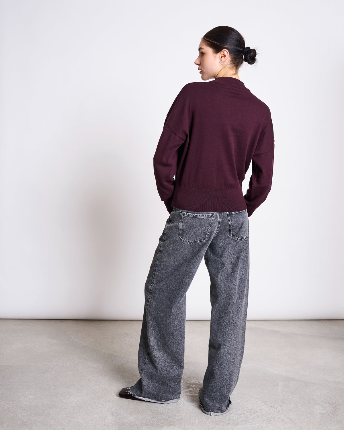 JUMPER YIN CHERRY LACQUER GOTS Jumper jan-n-june 3