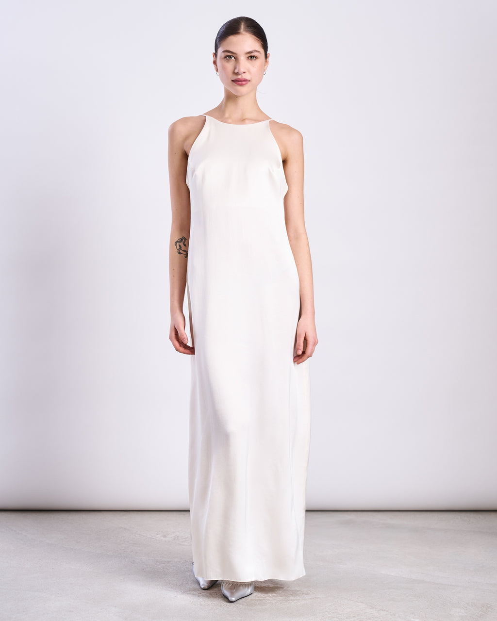 NECKHOLDER SLIPDRESS SICAYA OFFWHITE Skirt jan-n-june 10