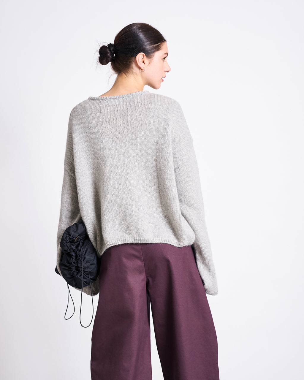 ORGANIC COTTON BARREL PANTS YAURI CHERRY LACQUER Pants jan-n-june 5