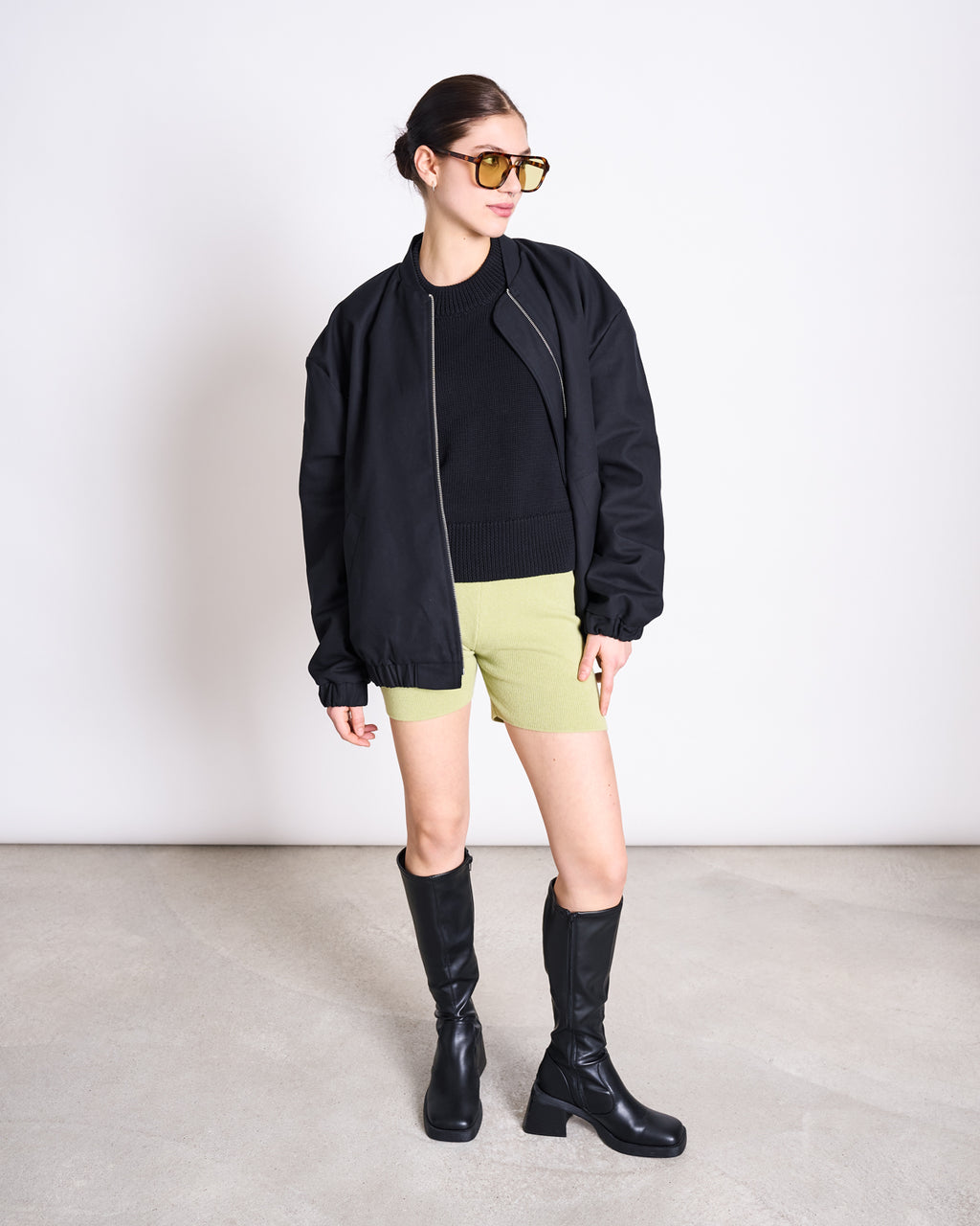 BIKER SHORTS ALVA MOSS Shorts jan-n-june 2