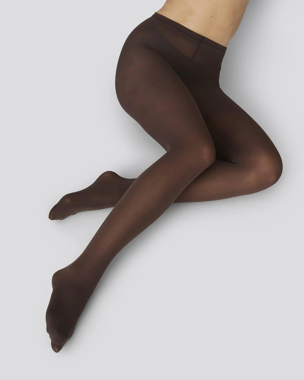 SWEDISH STOCKINGS OLIVIA PREMIUM TIGHTS DARK BROWN 60 DEN jan-n-june 2