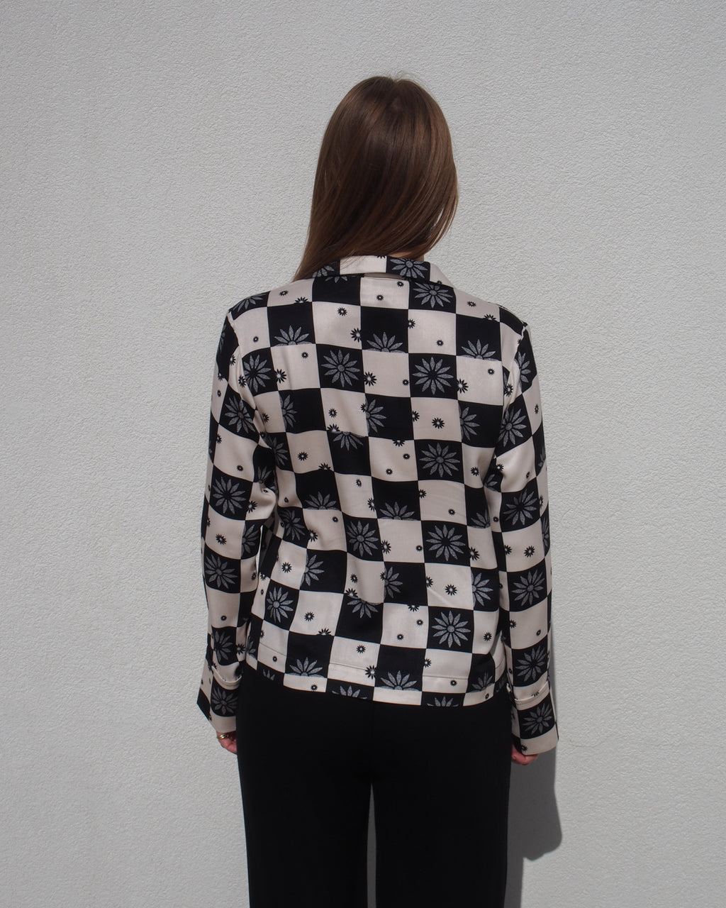 TIE BLOUSE KALUZ FLORAL SQUARE PRINT Blouses jan-n-june 9