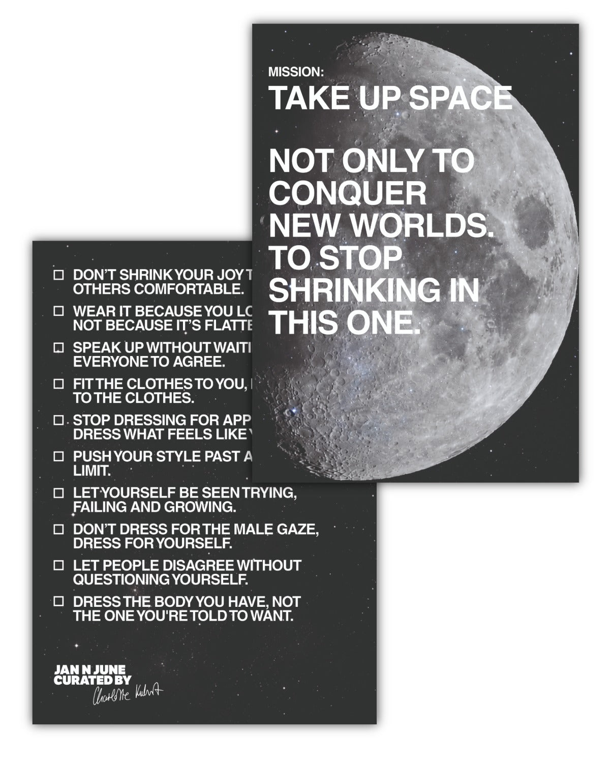 FREE POSTCARD TAKE UP SPACE Accessories jan-n-june 2