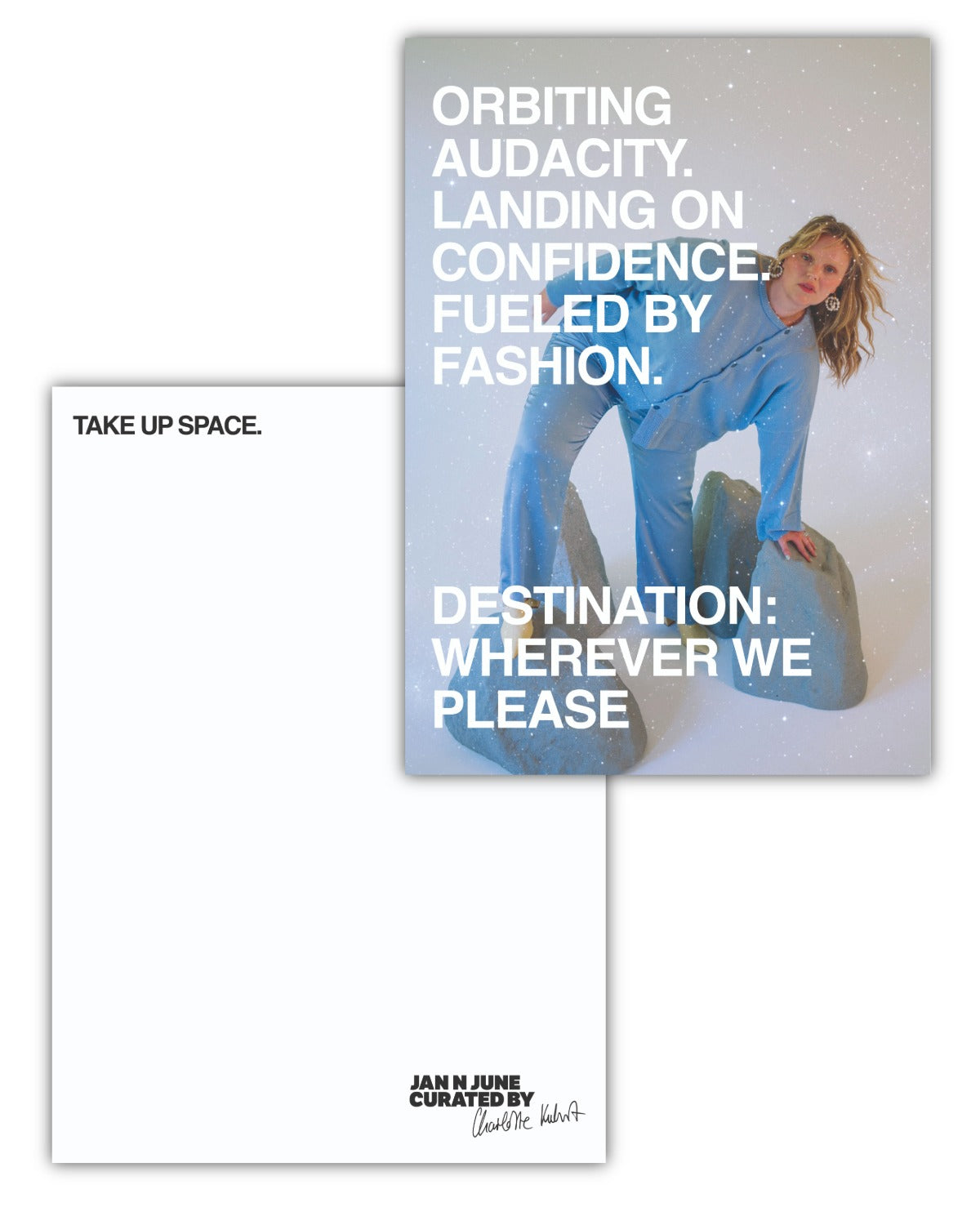 FREE POSTCARD ORBITING AUDACITY Accessories jan-n-june 2