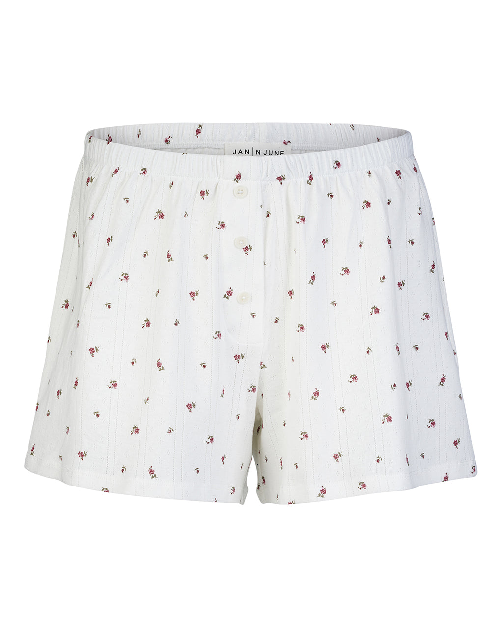 POINTELLE PYJAMA SHORTS BLOOMY GOTS T-shirt jan-n-june 1