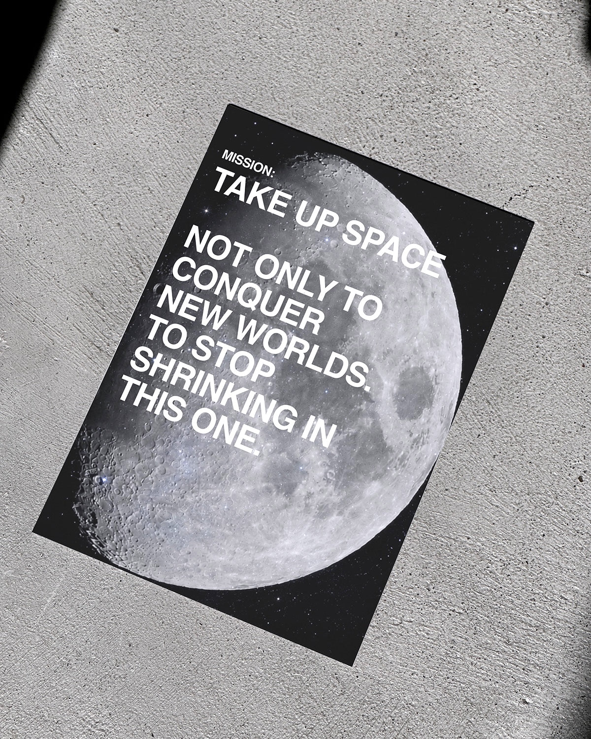 FREE POSTCARD TAKE UP SPACE Accessories jan-n-june 1