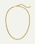 DEAR DARLING BERLIN DELICATE SHORT SNAKE NECKLACE GOLD jan-n-june 1