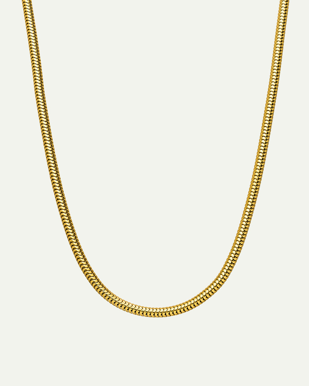 DEAR DARLING BERLIN DELICATE SHORT SNAKE NECKLACE GOLD jan-n-june 2