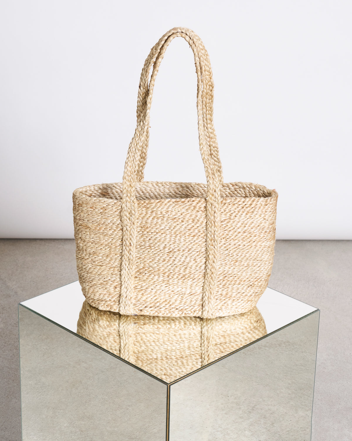 SHOPPING BASKET JUTE LONG HANDLE jan-n-june 1