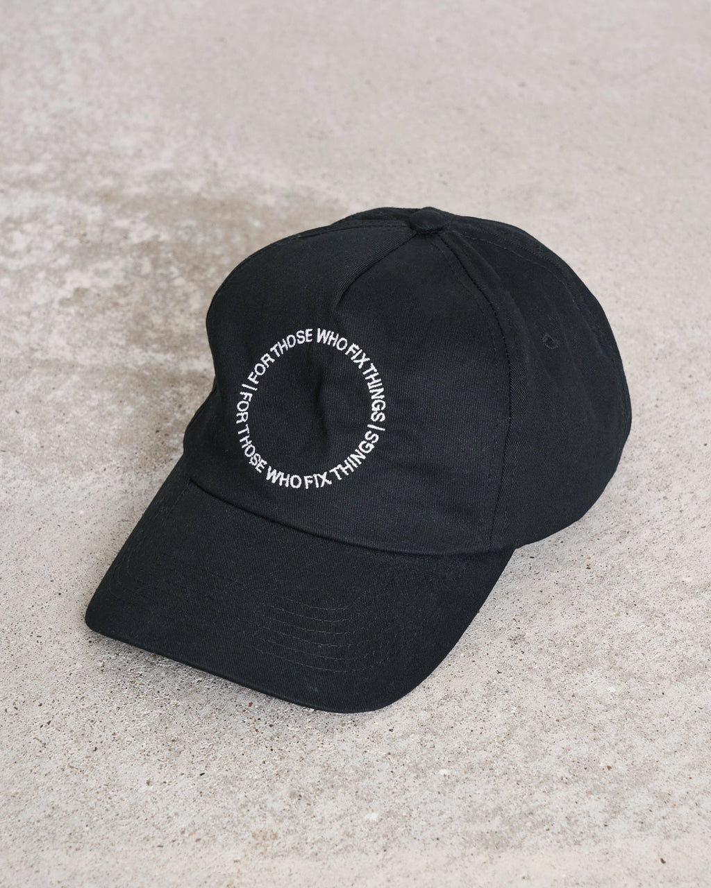 CAP FOR THOSE WHO FIX THINGS BLACK GOTS cap jan-n-june 4