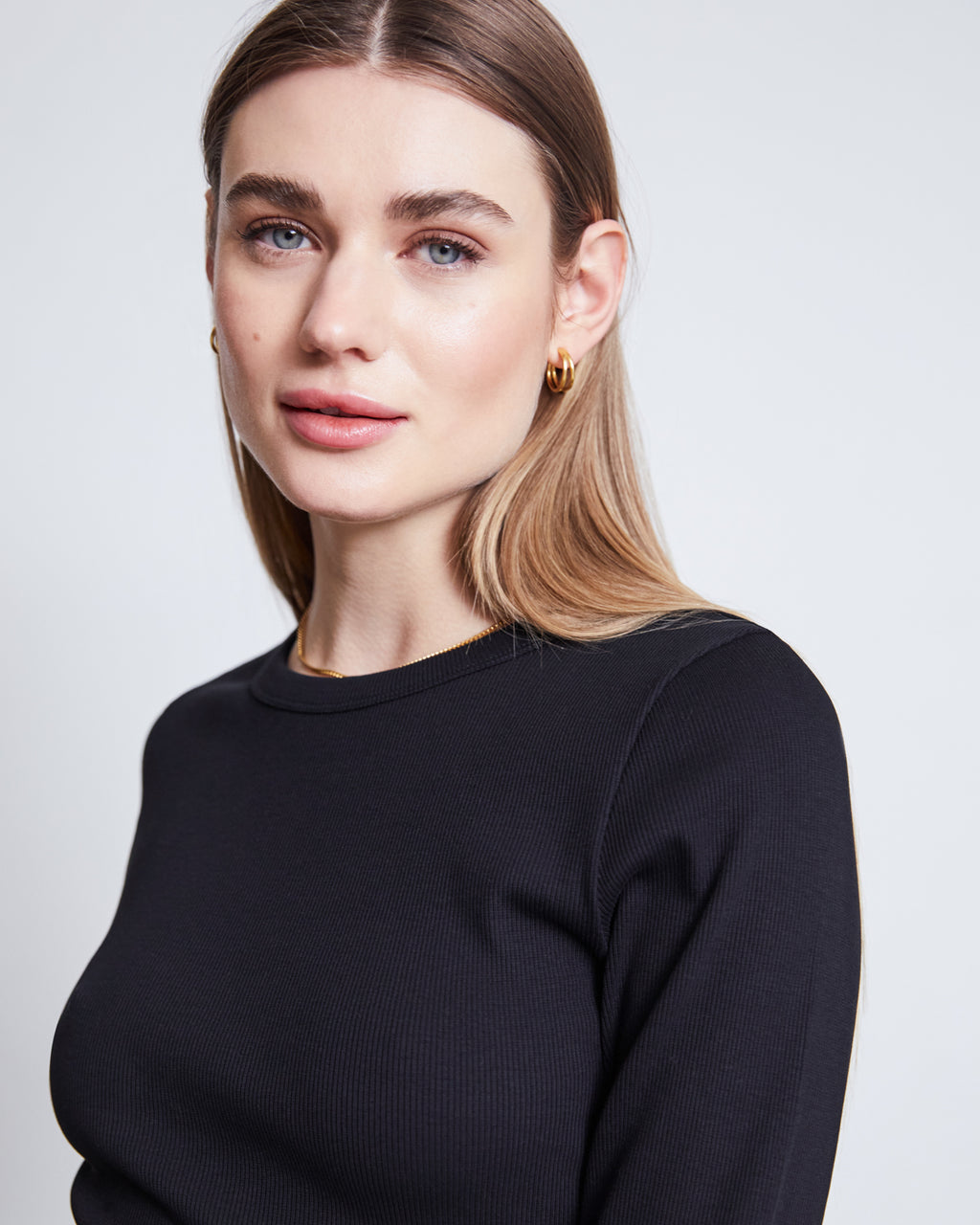 RIB LONGSLEEVE MURI BLACK GOTS Longsleeve jan-n-june 3