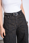 STUDDED BELT KAELA BLACK SILVER Accessories jan-n-june 1