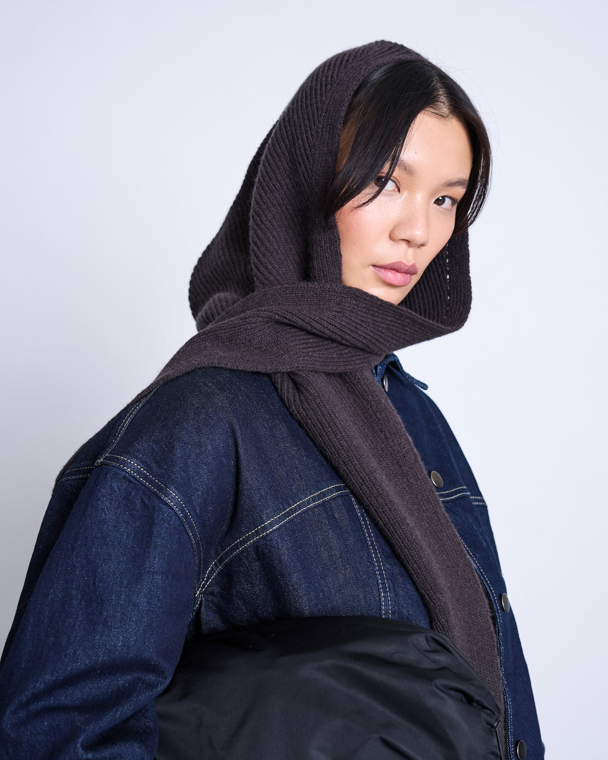 LAMBSWOOL HOODED SCARF NIRA ZARTBITTER GOTS Accessories jan-n-june 3