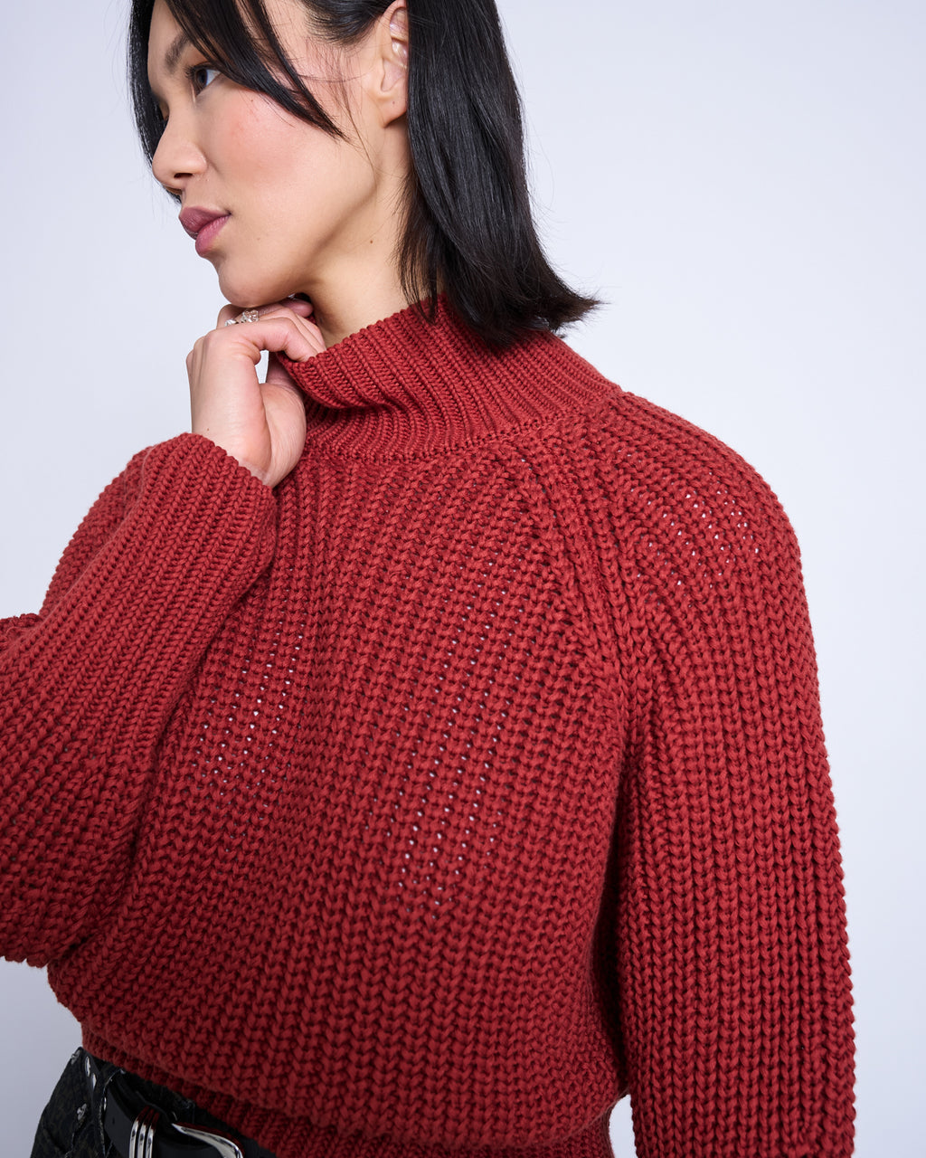JUMPER OLA MID RED GOTS Sweater jan-n-june 2