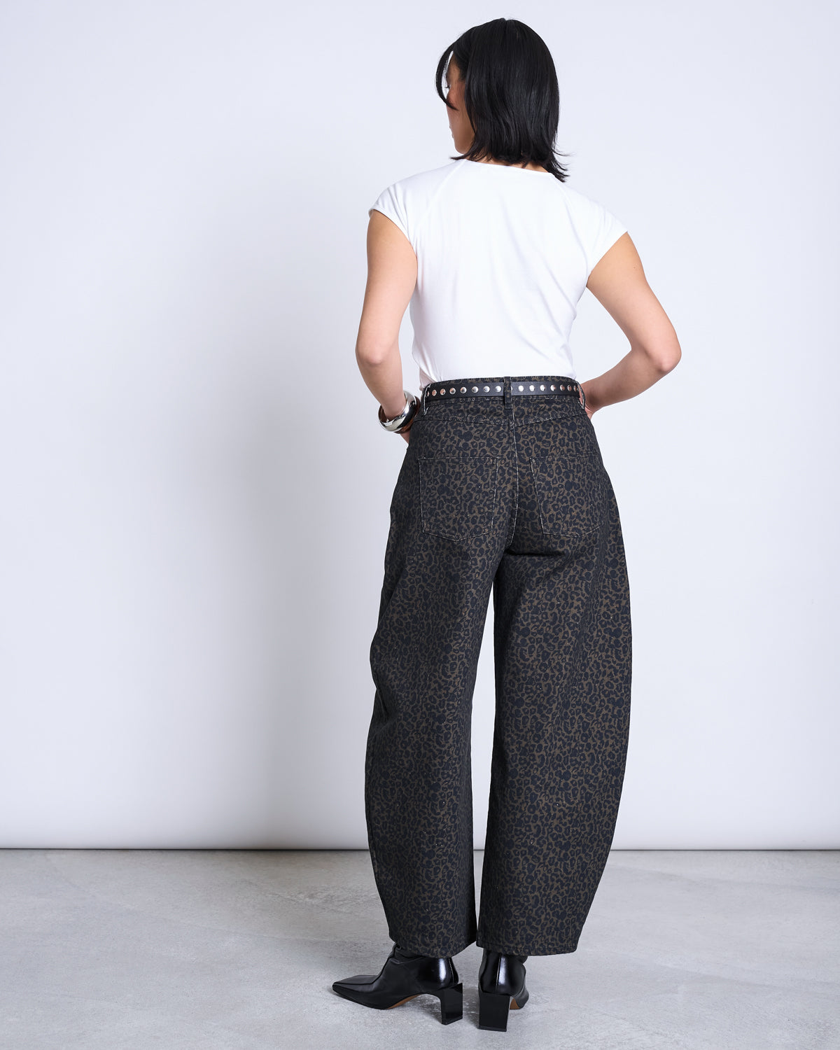 STUDDED BELT KAELA BLACK SILVER Accessories jan-n-june 2