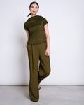 PLEATED WIDE PANTS NIVA ROSEMARY Pants jan-n-june 1