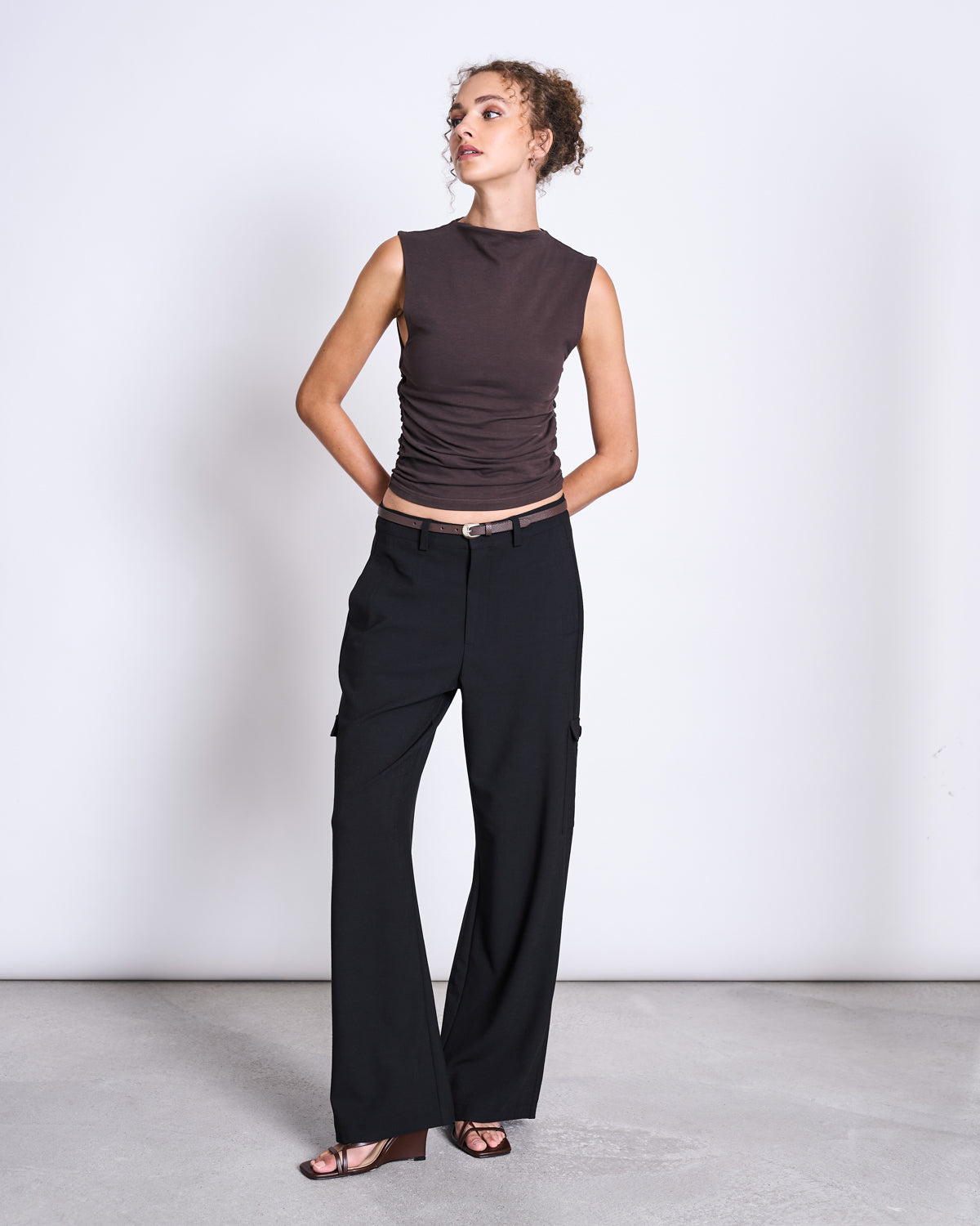 RUFFLE TOP RAFO MUD GOTS T-shirt jan-n-june 2