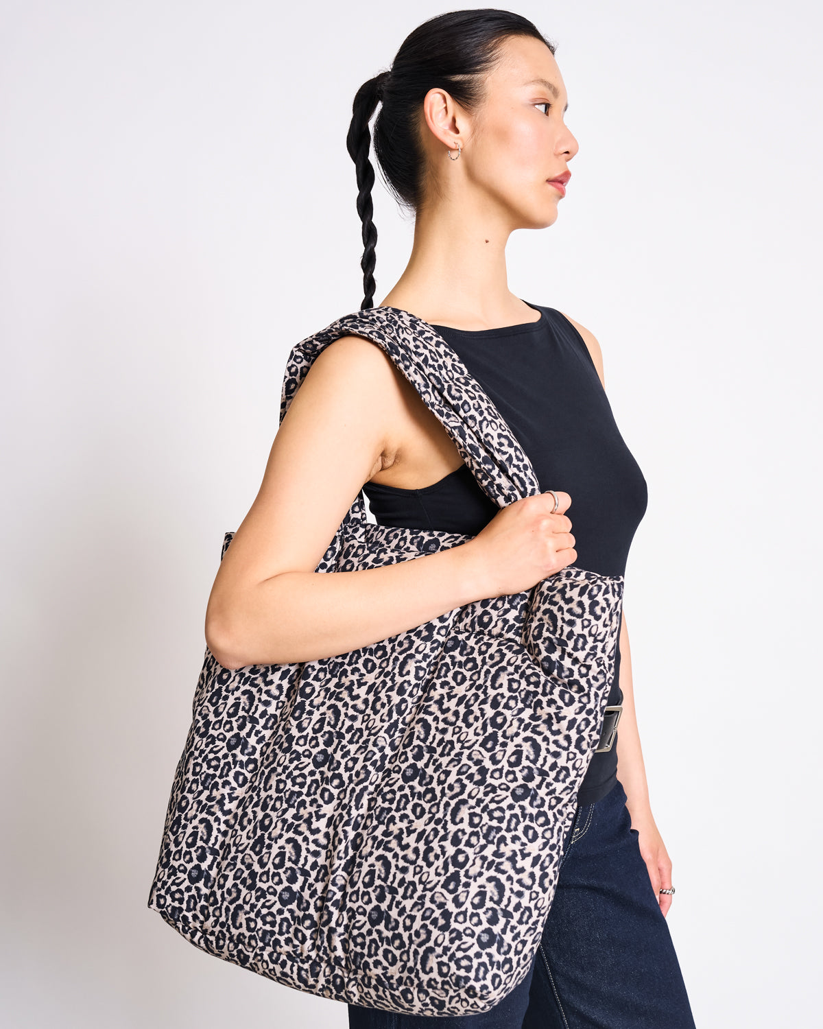 PADDED SHOPPER SMOL LEO PRINT Accessories jan-n-june 2