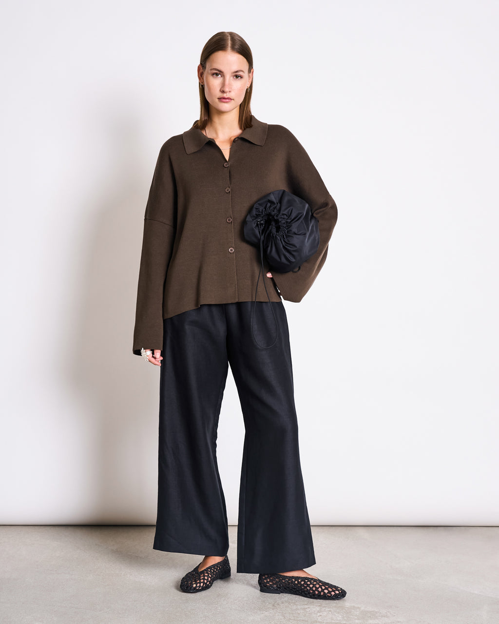 CARDIGAN ANJO MUD GOTS Cardigan jan-n-june 1