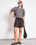 LINEN DRAWSTRING SHORTS MARUM MUD Shorts jan-n-june 1