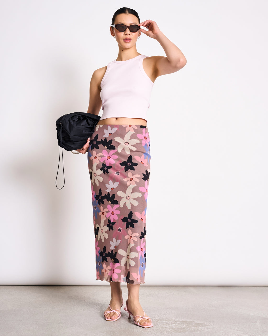 MESH MAXI SKIRT SMUK WILD BLOOM Skirt jan-n-june 4