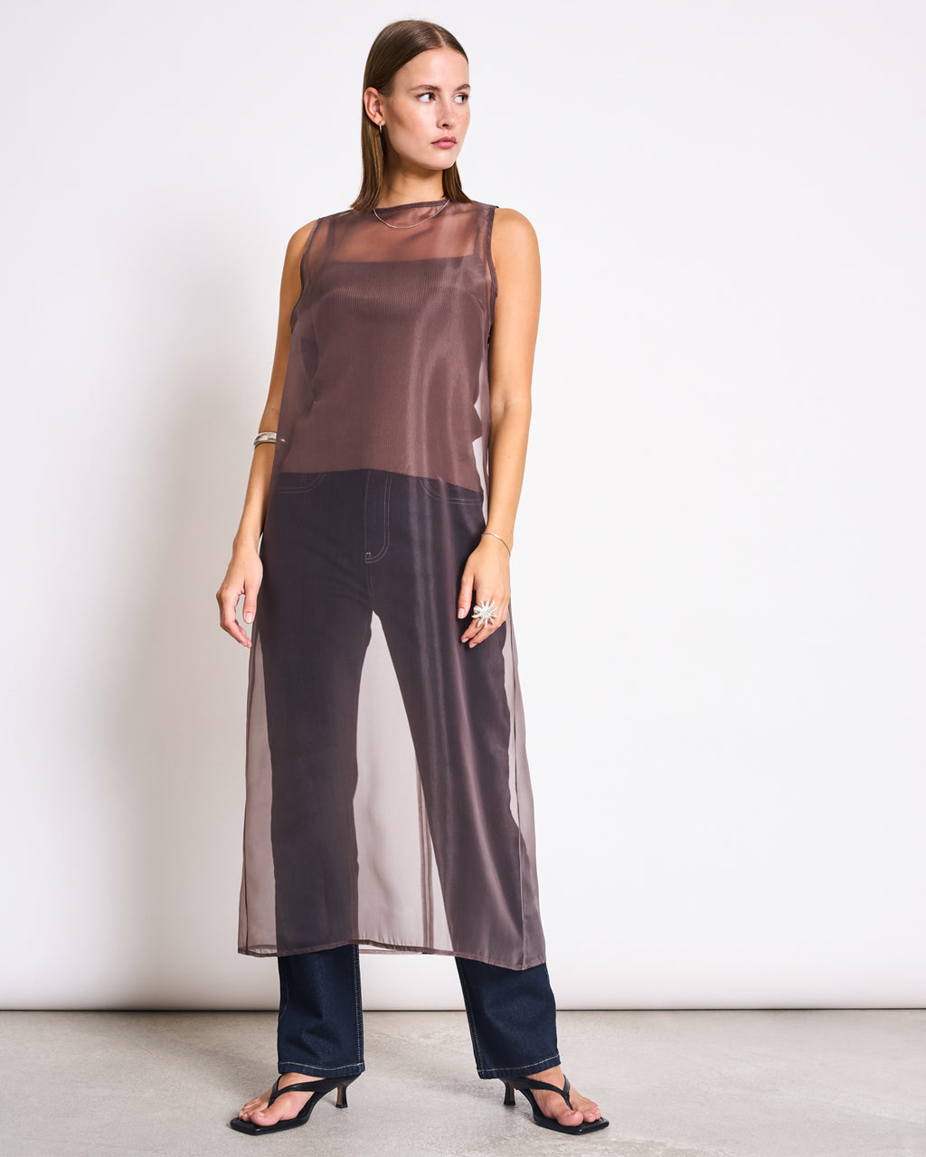 ORGANZA MIDI DRESS SESELI MUD Dress jan-n-june 2