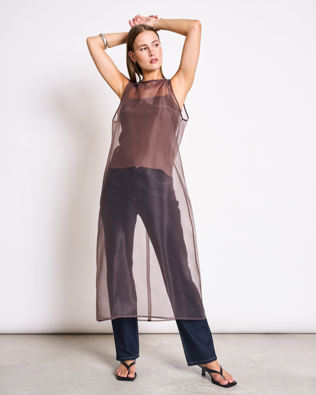 ORGANZA MIDI DRESS SESELI MUD Dress jan-n-june 5