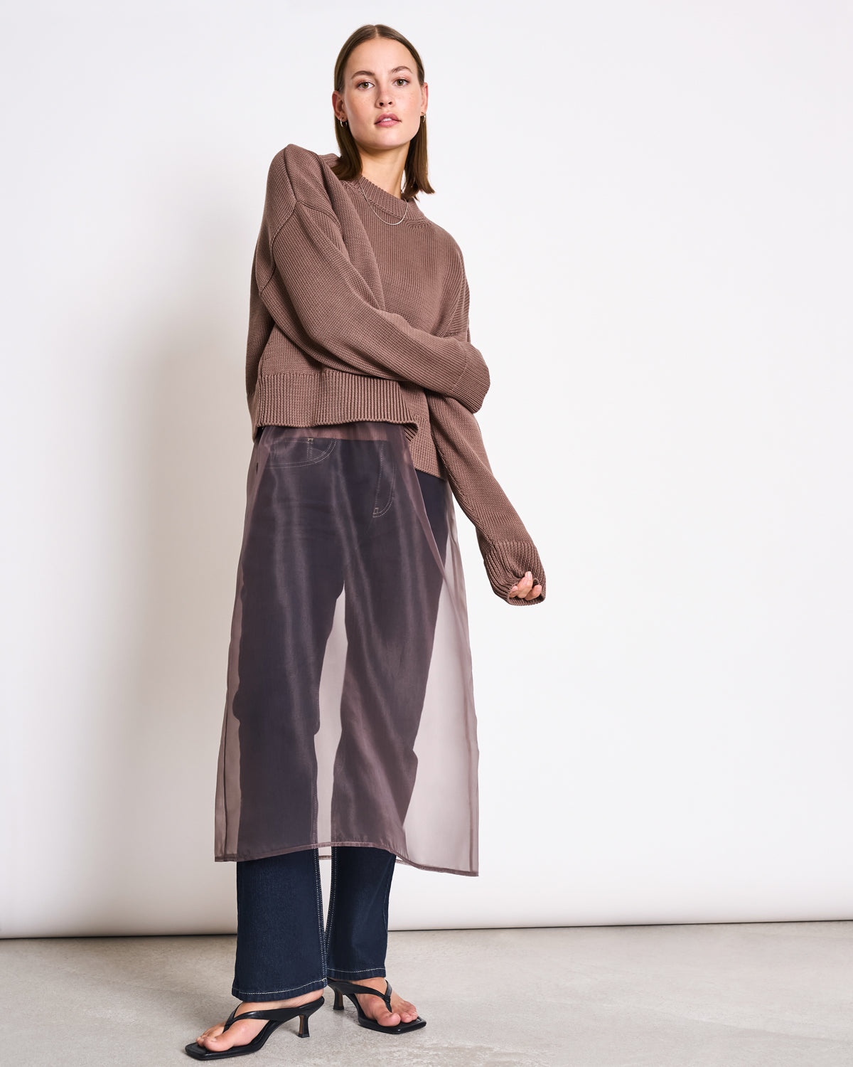 ORGANZA MIDI DRESS SESELI MUD Dress jan-n-june 7