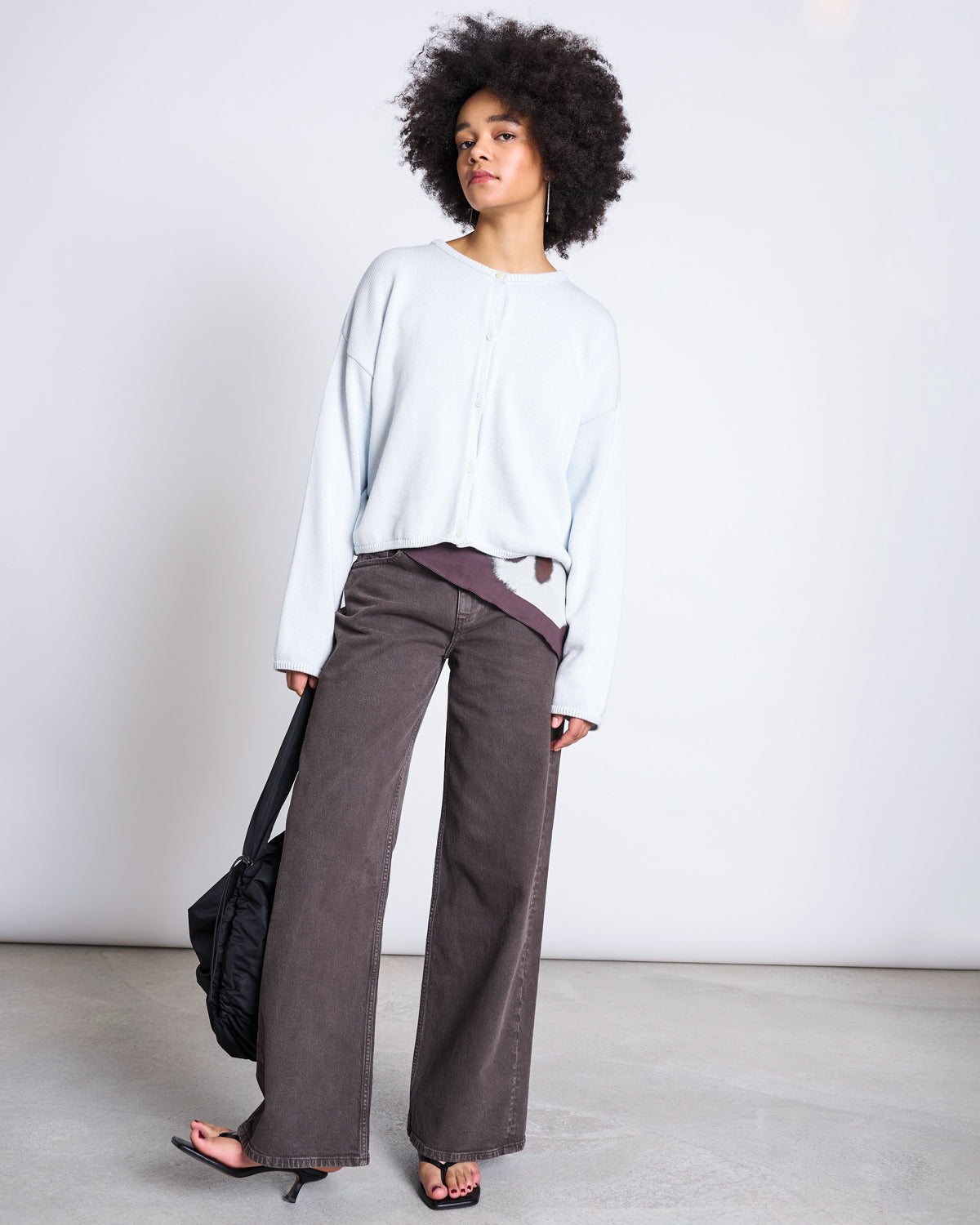 WIDE LEG MIDRISE JEANS TACNA MUD Pants jan-n-june 1