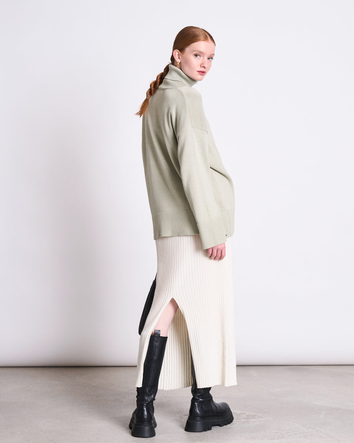 TURTLENECK MUA VINTAGE LACE GOTS Turtleneck jan-n-june 8