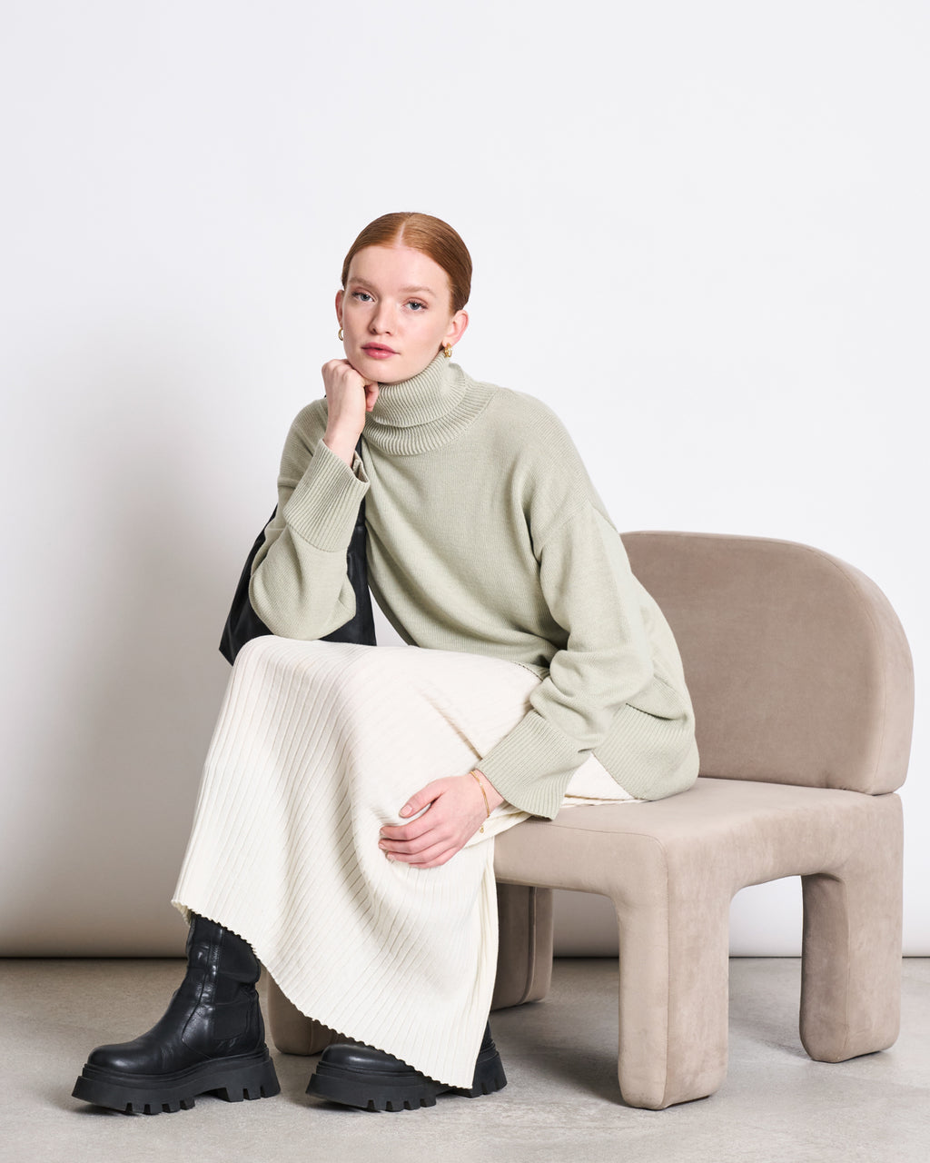 TURTLENECK MUA VINTAGE LACE GOTS Turtleneck jan-n-june 7