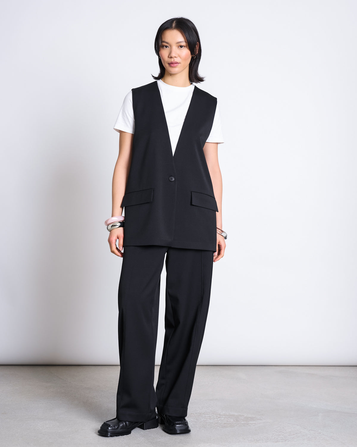 BARREL LEG PANTS JUNY BLACK Pants jan-n-june 1